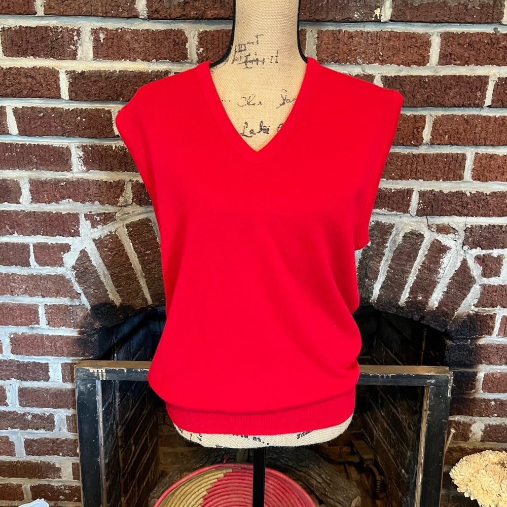 VINTAGE troy hill men's sweater vest